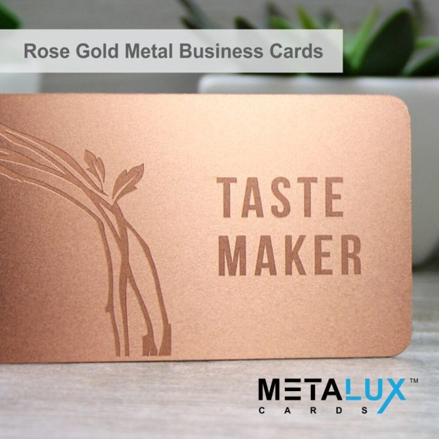 How to Engrave Metal Business Cards